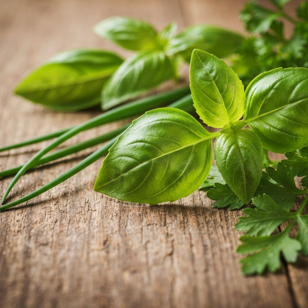 Natürliche Kräuter und Pflanzen