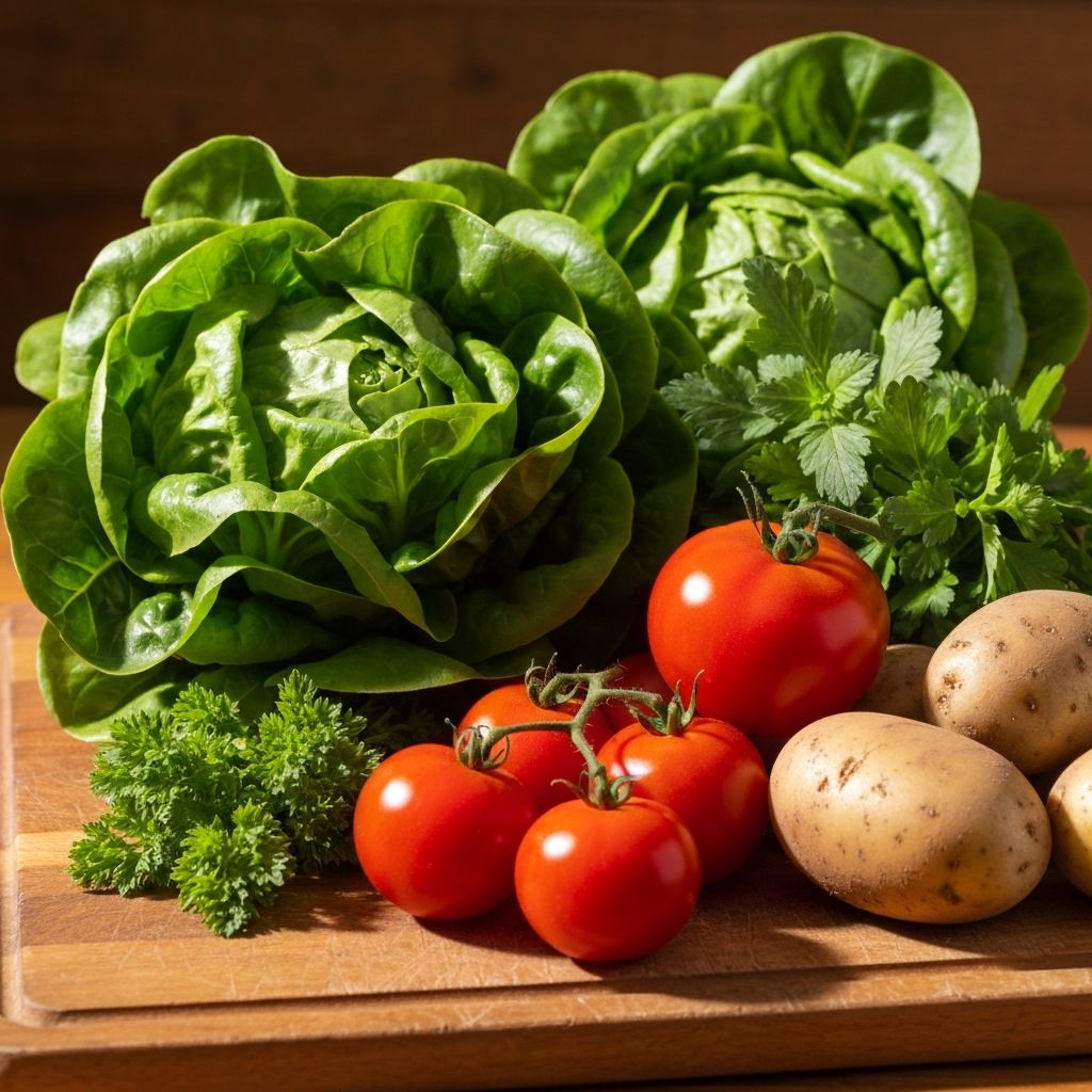 Saisonales Gemüse aus Österreich